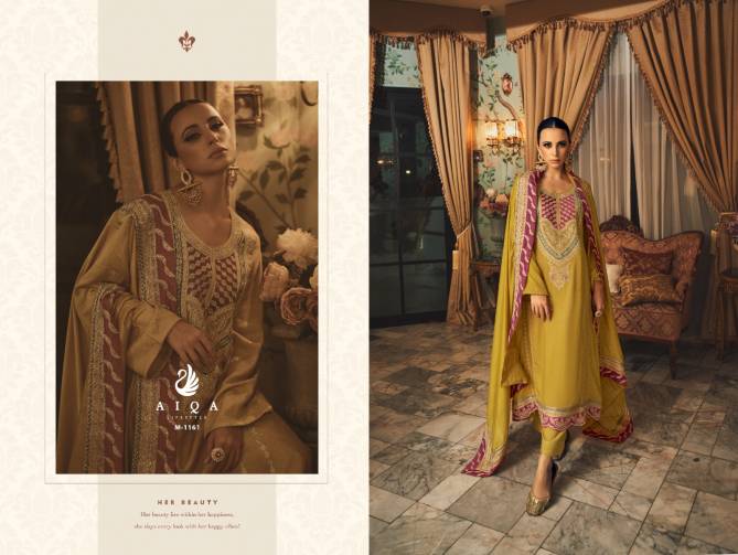 Dastak Vol 2 By Aiqa Wedding Wear Pashmina Salwar Kameez Wholesale Shop in Surat